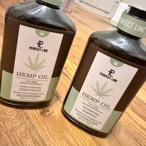 Perfect Line Hemp Oil Shampoo and Conditioner Set